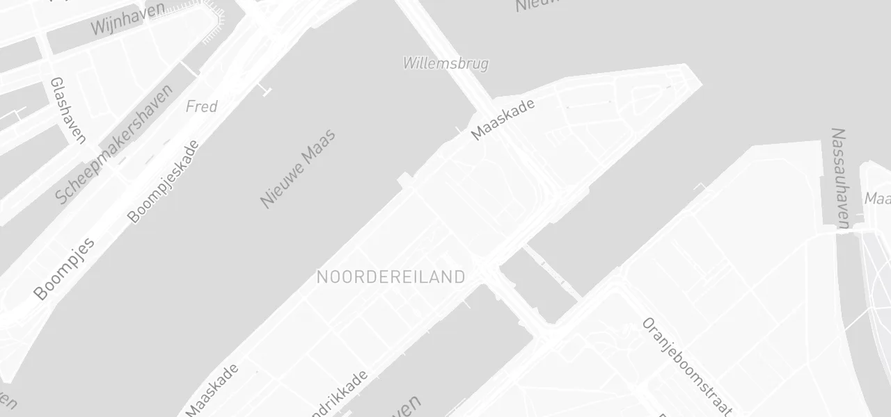 Kaart met de locatie van 010 Drive aan de Van der Takstraat 52, ROTTERDAM