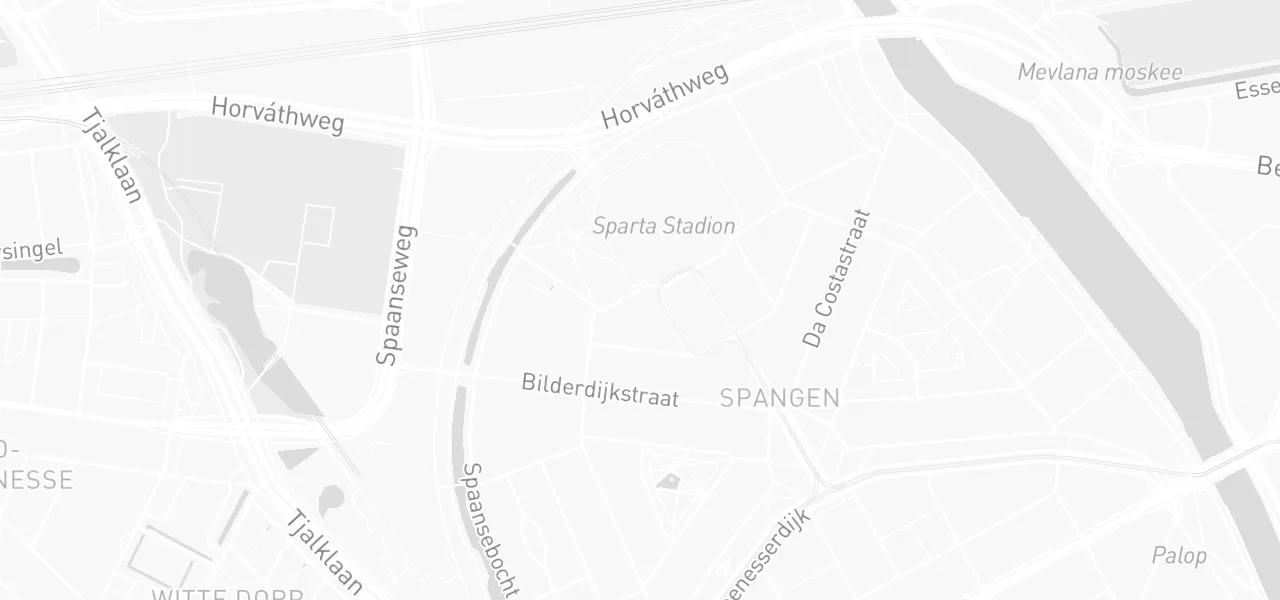 Kaart met de locatie van Autorijschool Achahbar aan de Spartastraat 156, Rotterdam