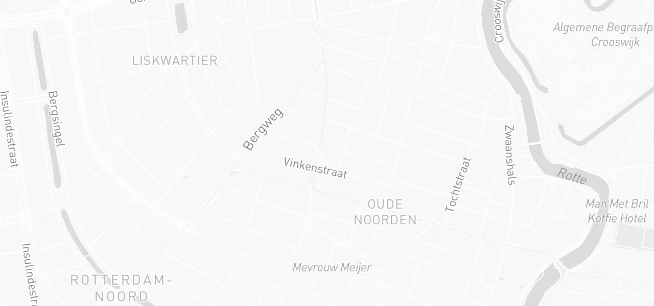 Kaart met de locatie van Autorijschool Bonne Chance! aan de Benthuizerstraat 62B, Rotterdam