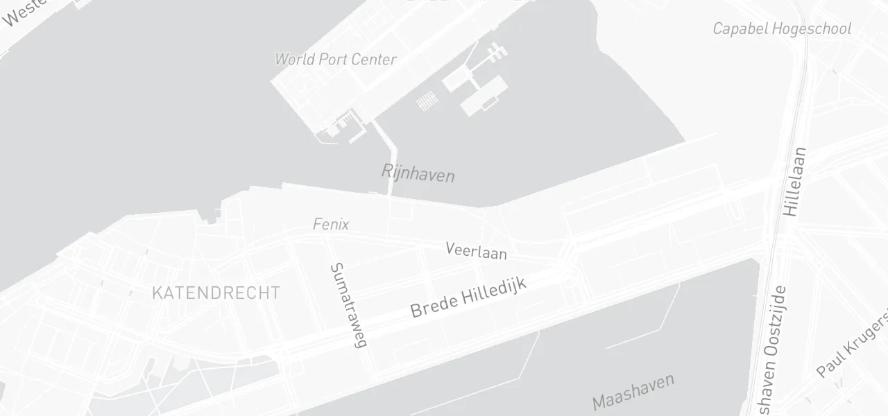 Kaart met de locatie van autorijschool Elan aan de Nico Koomanskade 620, Rotterdam
