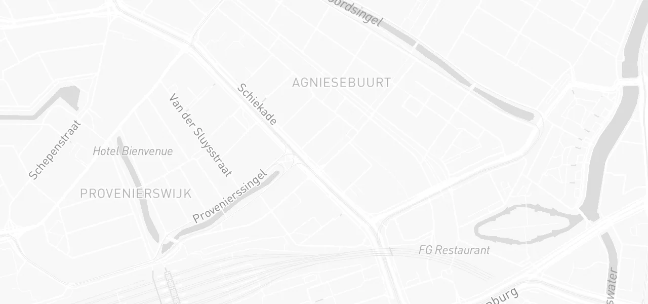 Kaart met de locatie van Autorijschool in Maassluis aan de Teilingerstraat 87B, Rotterdam