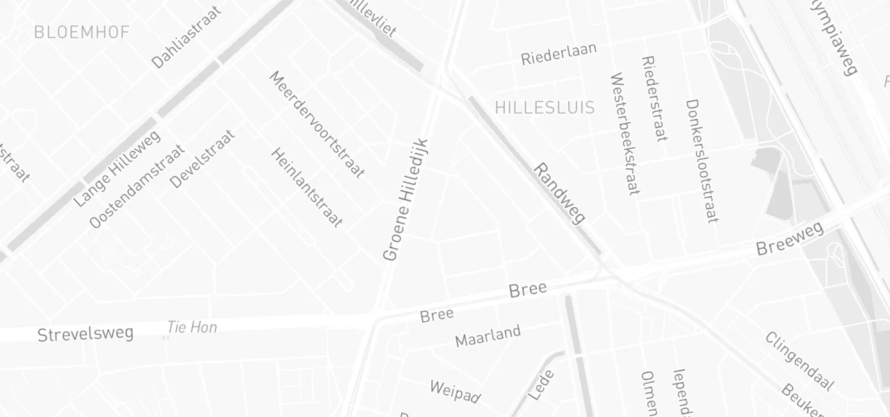 Kaart met de locatie van Autorijschool Lara aan de Walravenstraat 34-A, Rotterdam