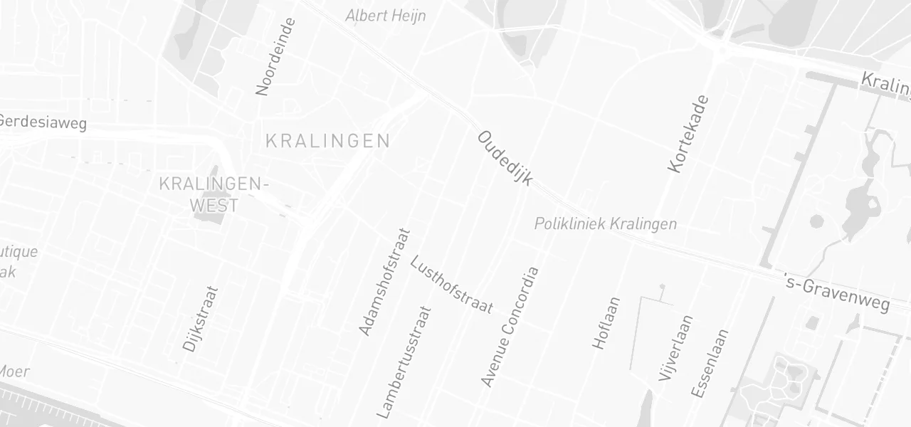 Kaart met de locatie van Autorijschool M.I. R. aan de Rotterdam
