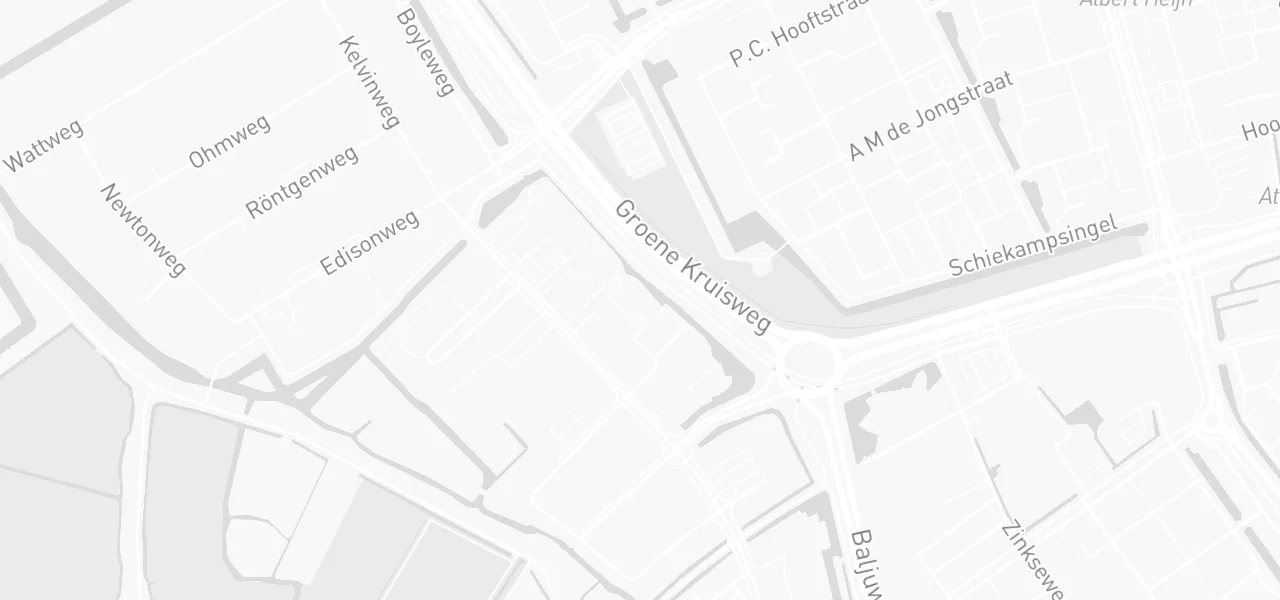 Kaart met de locatie van Autorijschool Maaswijk aan de Rotterdam