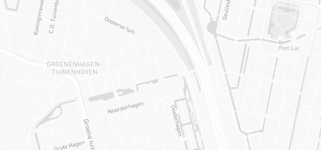 Kaart met de locatie van Autorijschool Nohar aan de Hollands Tuin 140, Rotterdam