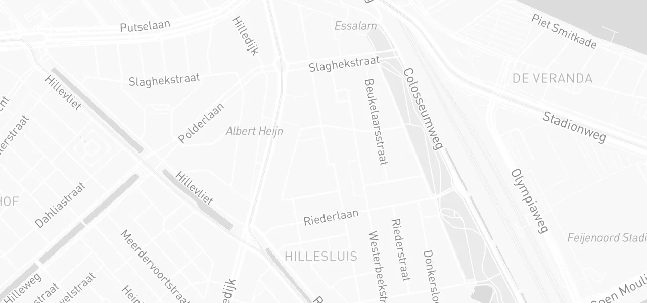 Kaart met de locatie van Autorijschool Osman aan de Beverstraat 121, Rotterdam