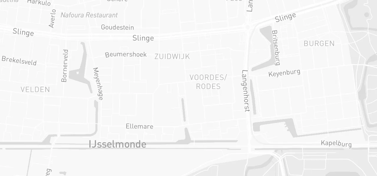 Kaart met de locatie van Autorijschool Rijschool Forte aan de Boekenrode 8, Rotterdam