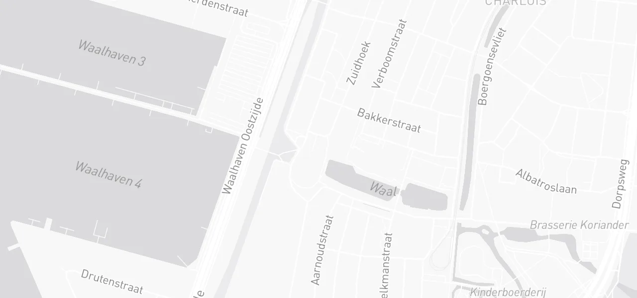 Kaart met de locatie van Autorijschool Sharla aan de Schulpplein 198, Rotterdam