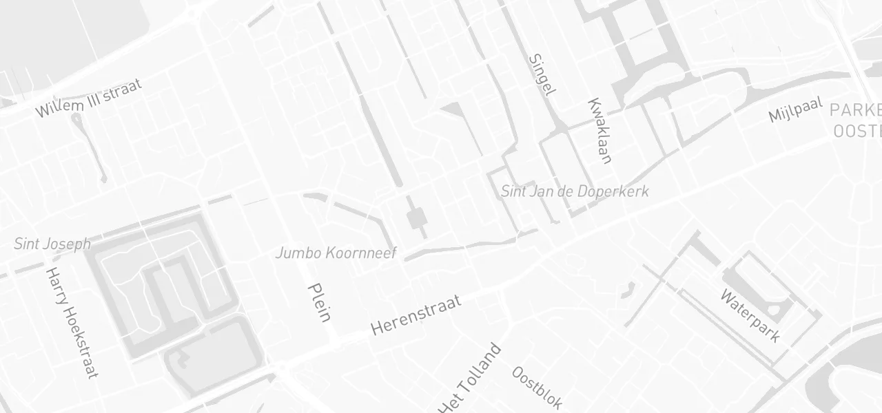 Kaart met de locatie van Autorijschool van Oosten aan de Rotterdam