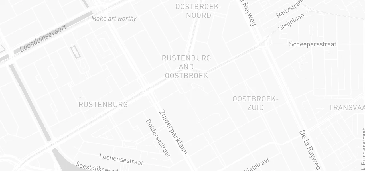 Kaart met de locatie van D-Drive aan de Voorthuizenstraat 218, Rotterdam