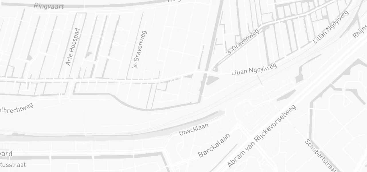 Kaart met de locatie van Moen's Rijschool aan de Jan Hudigstraat 12, Rotterdam