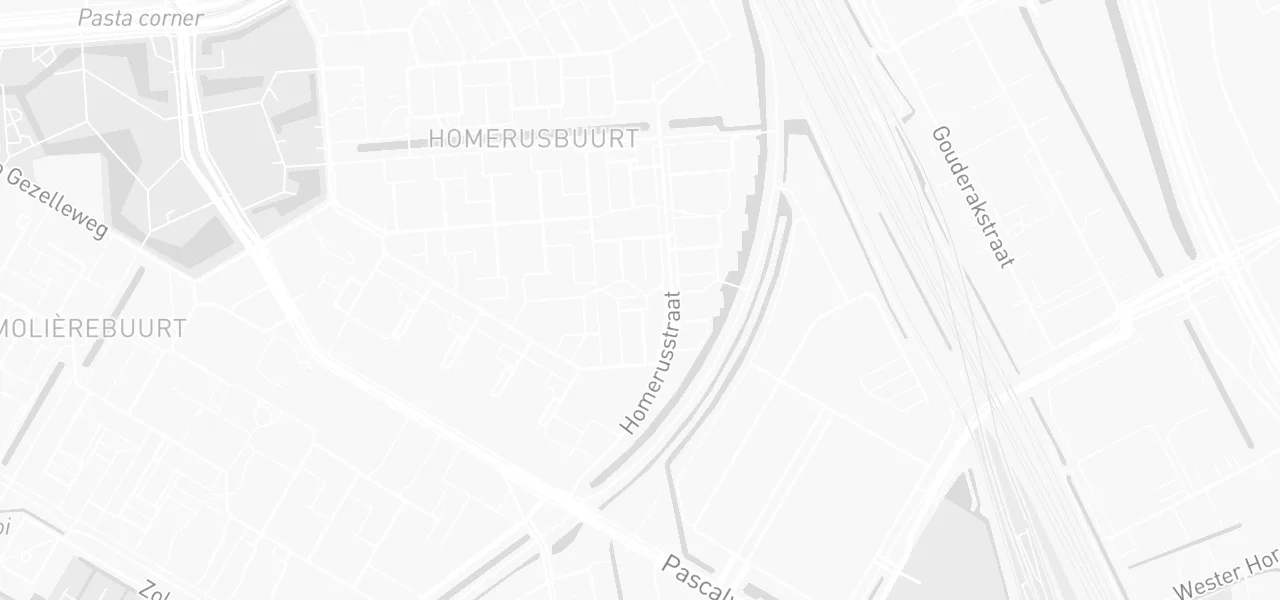 Kaart met de locatie van NLIM aan de Primo Levihof 12, Rotterdam