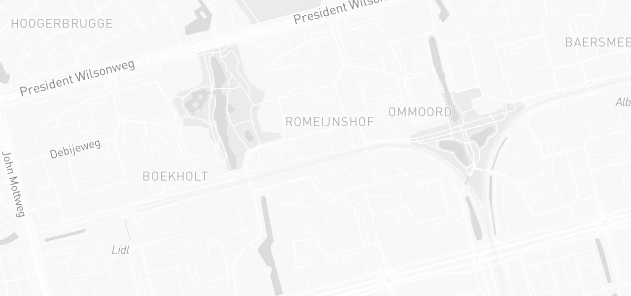 Kaart met de locatie van nxxt aan de Von Ossietzkypad 23, Rotterdam