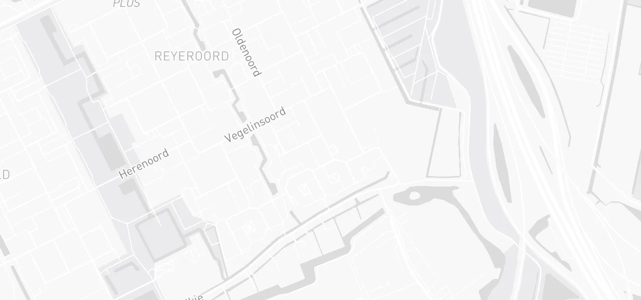 Kaart met de locatie van NXXT Rijschool Rotterdam aan de Quadenoord 118, Rotterdam