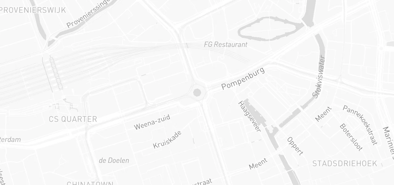 Kaart met de locatie van QUICKK aan de 3011 AX Rotterdam, Rotterdam