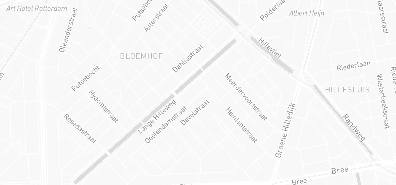 Kaart met de locatie van Rij-Safe aan de Rotterdam