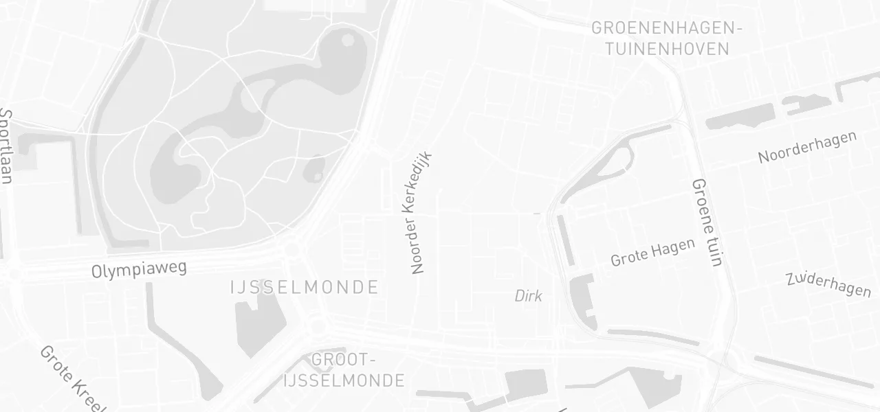 Kaart met de locatie van Rijbewijs Academy aan de Herenwaard 48k, Rotterdam