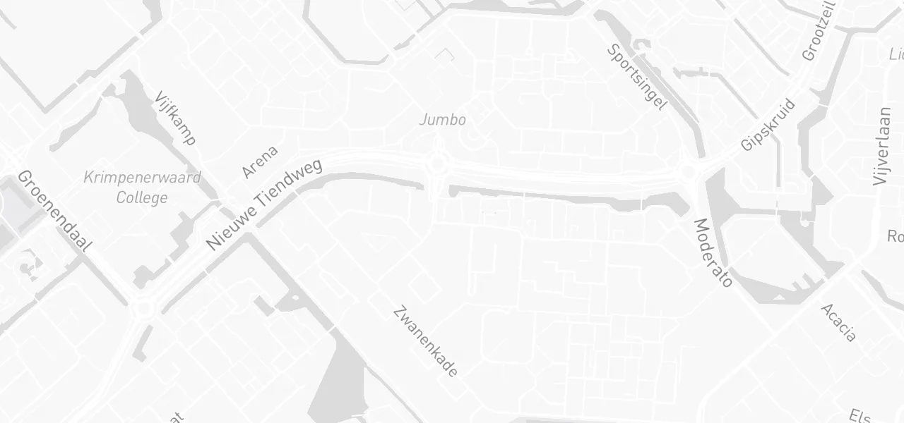 Kaart met de locatie van Rijschool Blikvooruit aan de Rotterdam