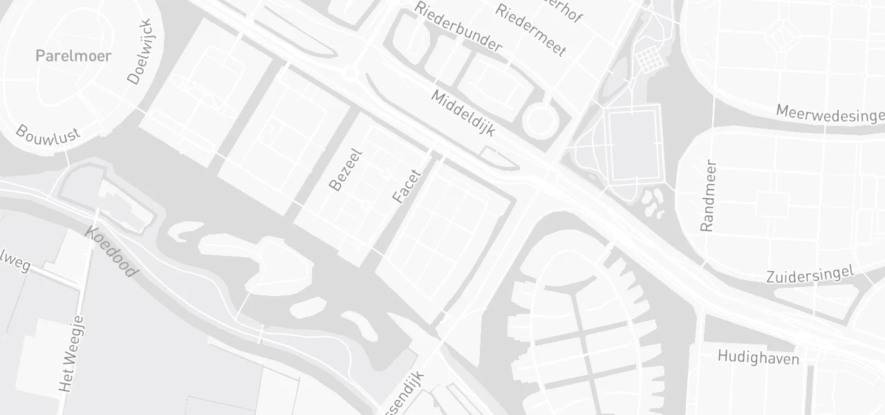 Kaart met de locatie van Rijschool Eventus aan de Rotterdam