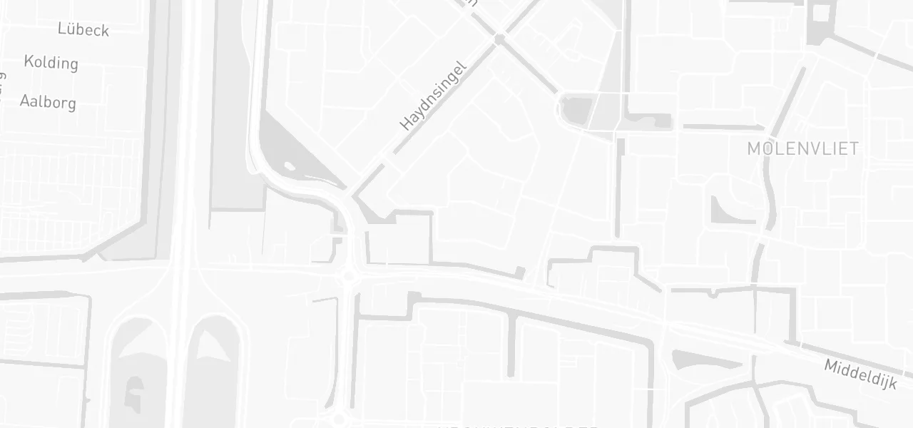 Kaart met de locatie van Rijschool Go4it Rotterdam aan de Leo Ottplaats 5, Rotterdam