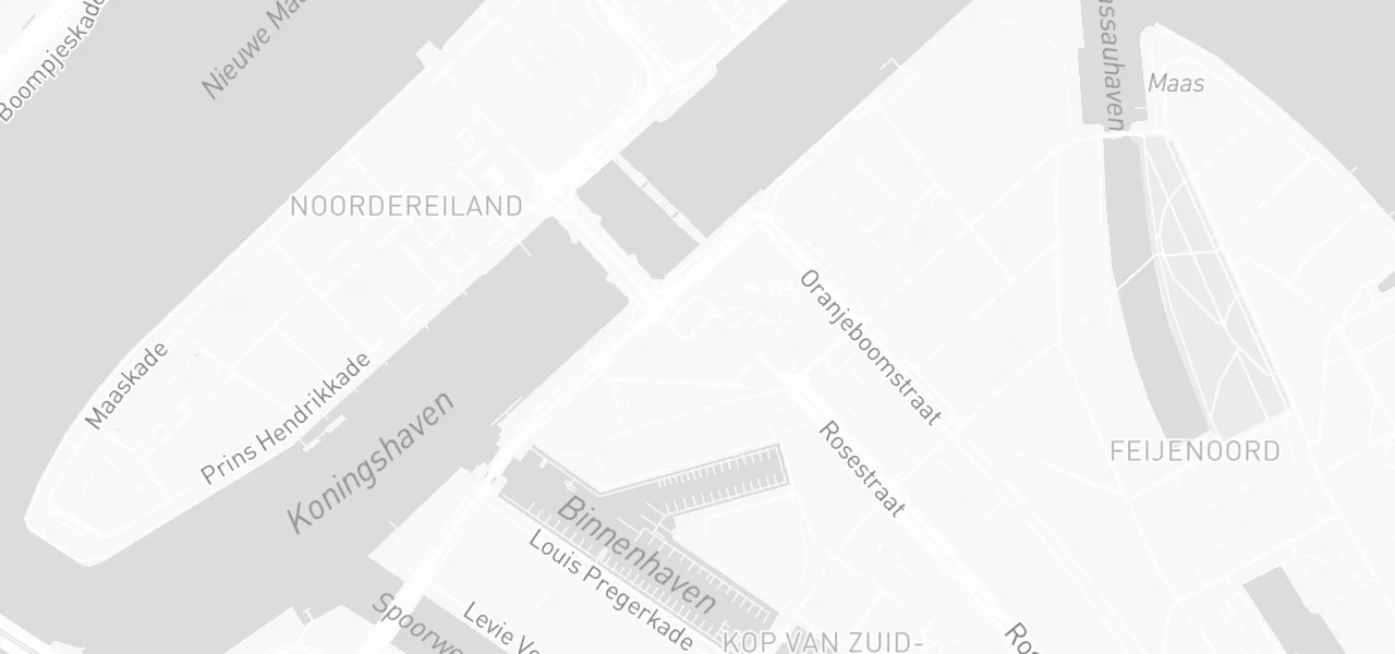 Kaart met de locatie van Rijschool Goldenmove aan de Rotterdam
