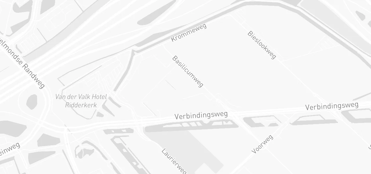 Kaart met de locatie van Rijschool Lanting aan de Rotterdam