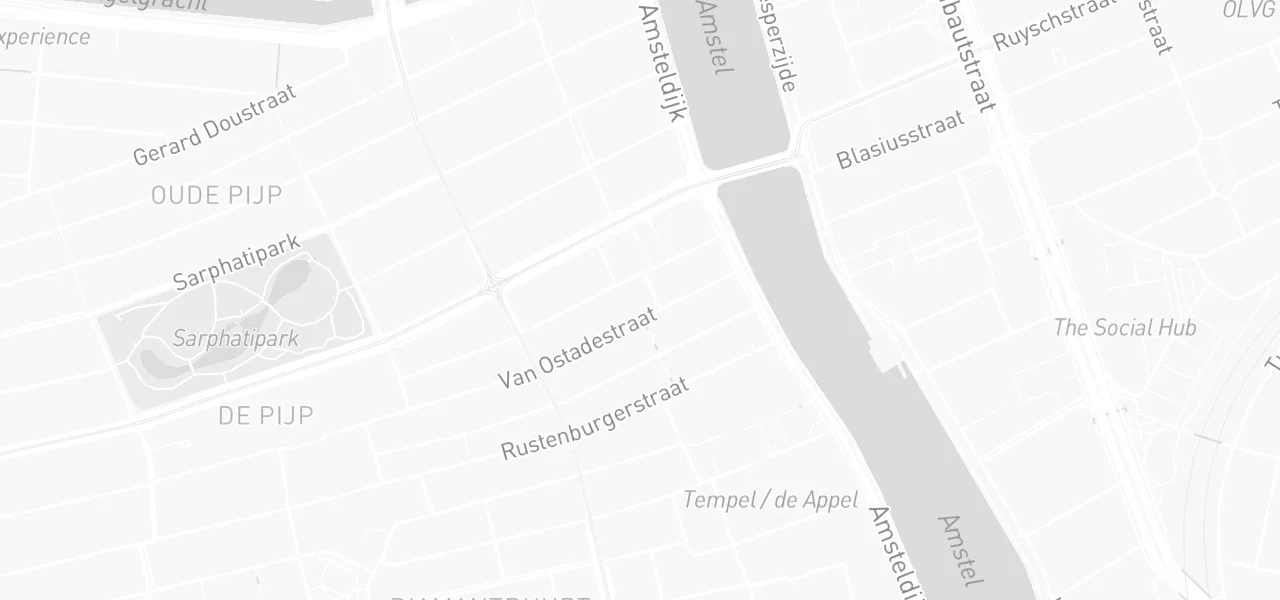 Kaart met de locatie van Rijschool Motivator aan de Rotterdam