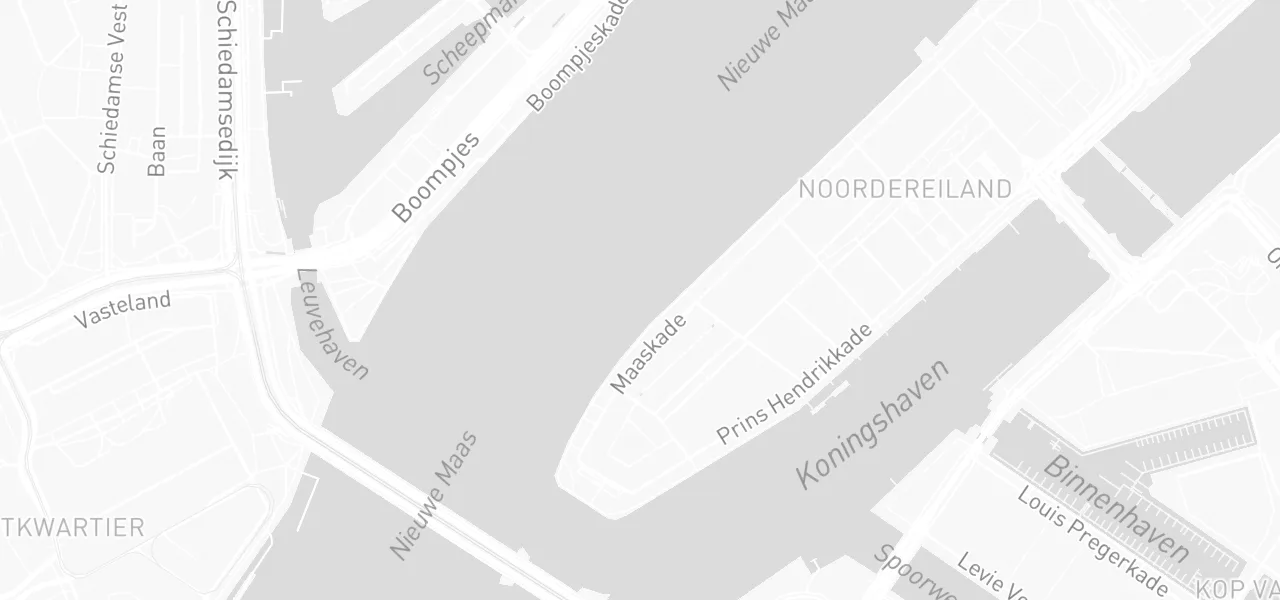 Kaart met de locatie van Rijschool Oude Maas aan de Rotterdam