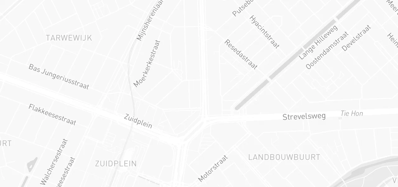 Kaart met de locatie van Rijschool pion aan de Dordtselaan 187 C, Rotterdam