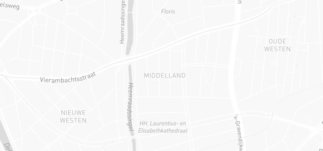 Kaart met de locatie van Rijschool René aan de Hendrick Sorchstraat 126, Rotterdam