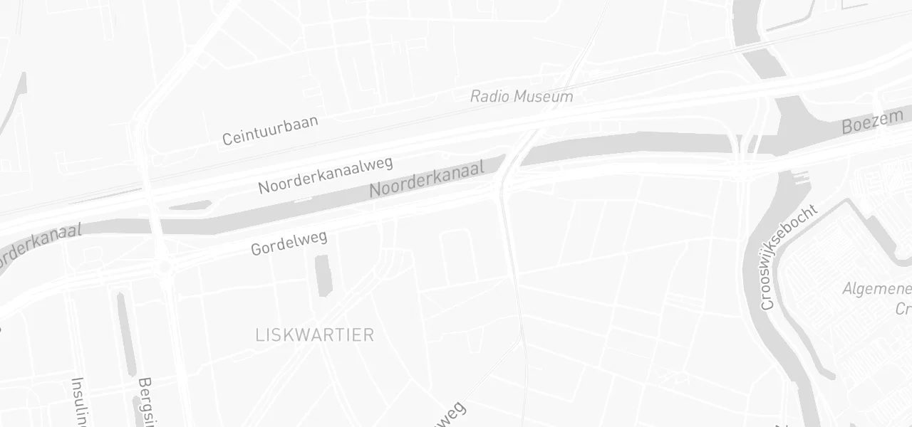 Kaart met de locatie van Rijschool Rotterdam, WelSlagen aan de Gordelweg 52, Rotterdam