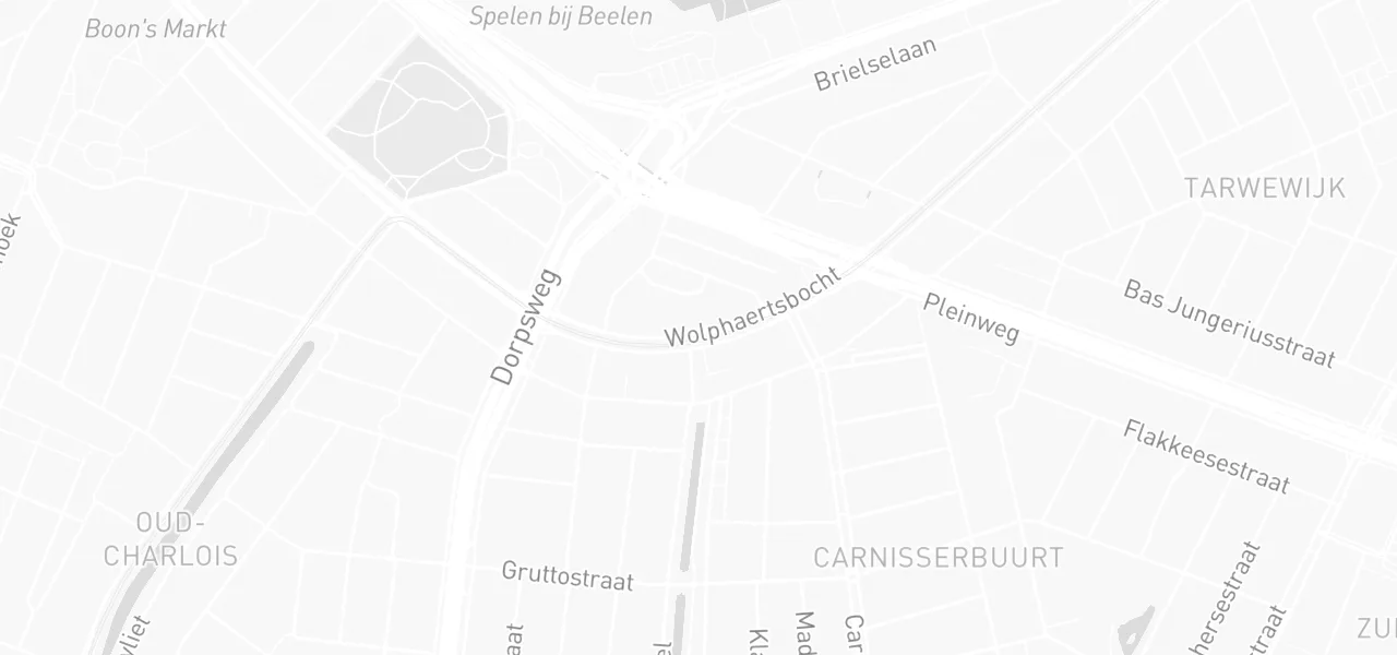 Kaart met de locatie van Slagerij Islam Centrum B.V. (Rotterdam-Zuid) aan de Wolphaertsbocht 224, Rotterdam
