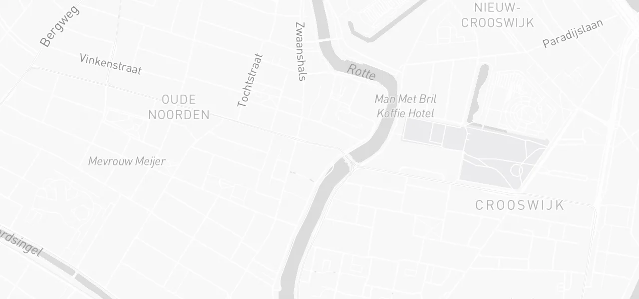 Kaart met de locatie van Solo Rijschool Rotterdam aan de Zaagmolendrift 18D, Rotterdam