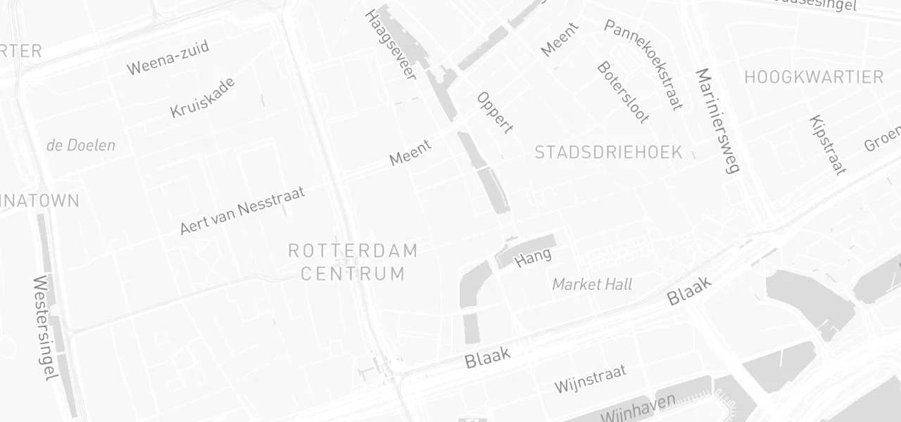 Kaart met de locatie van Voordeligrijbewijs aan de Hoogstraat 1001, Rotterdam