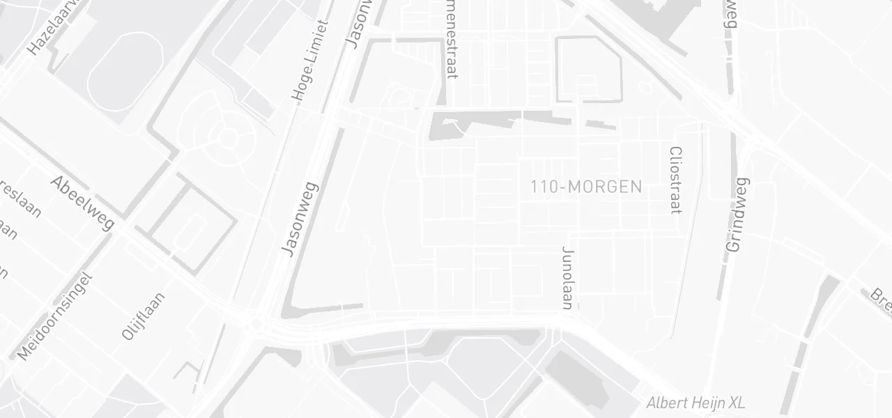 Kaart met de locatie van Way&drive rijschool aan de Artemispad, Rotterdam